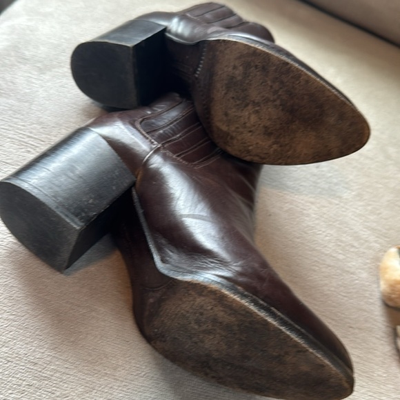 Alberto Fermani Brown Ankle Boots - Picture 8 of 8